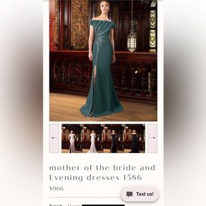 Alexander by Daymor Off-Shoulder Evening Gown